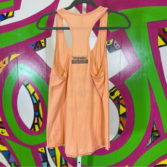 Ideal T Next Level Racerback Tank Top. Team Roping. Size XXL. Good used cond! - Picture 5 of 6